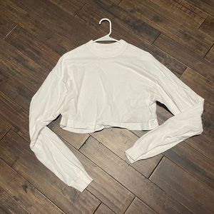 Alo yoga long sleeve crop top